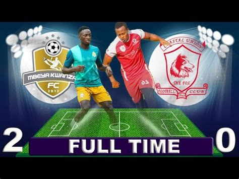 MBEYA KWANZA FC 2 VS COASTAL UNION FC 0 LIGI KUU TANZANIA BARA