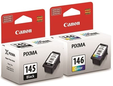 Kit 2 Cartucho Canon Pg145 Cl146 Mg2410 Mg2510 Mg2910 Mg3010 Mercado