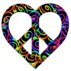 Peace And Love Gif - ClipArt Best