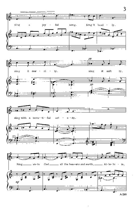 Festival Alleluia Unison Two Part By Alle J W Pepper Sheet Music