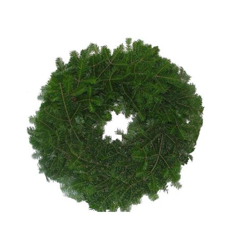 22-in Fresh Balsam Fir Christmas Wreath at Lowes.com