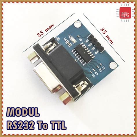 Jual Serial Module Rs To Ttl Module Modul Rs To Level Ttl Rs