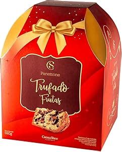 Panettone Trufado Frutas G Cacau Show Amazon Br Alimentos