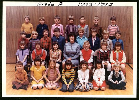 Elementary School Class Photos From 1972 Second Grade Clas Flickr