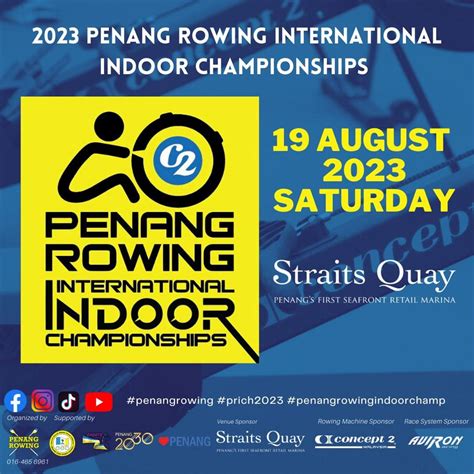 2023 Penang Rowing International Indoor Championships Ticket2u