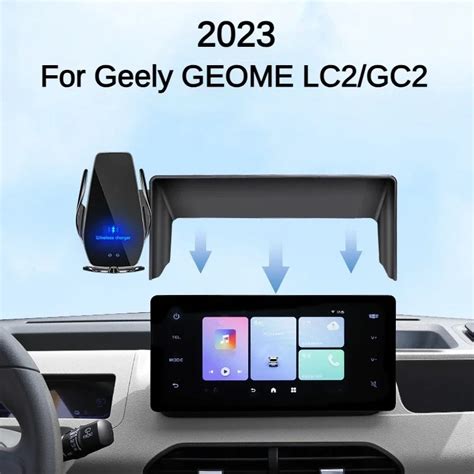 2023 For Geely Geome Lc2 Gc2 Lc 2 Gc 2 Car Screen Phone Holder Wireless