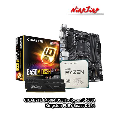 Amd Ryzen R Cpu Gigabyte Ga B M Ds H V Placa Base