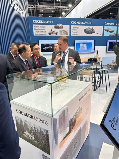 John Cockerill Presents Its Cockerill I X And Innovative Turrets At DSEI