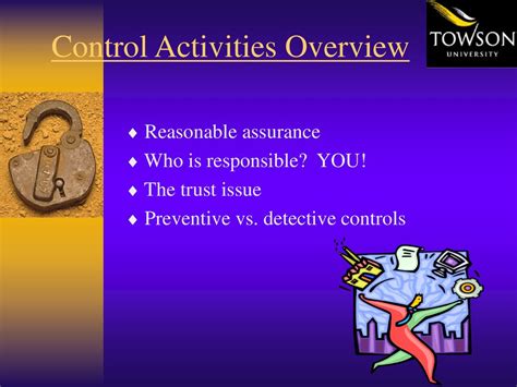 Internal Controls Towson University Ppt Download