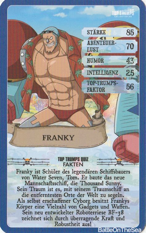 Top Trumps One Piece Kartenliste