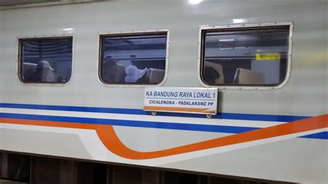 TRIP REPORT KA Lokal Bandung Raya Dari Stasiun Cimahi Sampai Stasiun