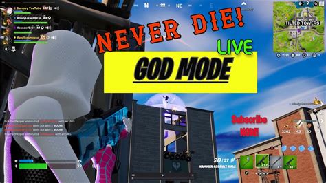 Fortnite God Mode Invincibility Glitch We Broke The Game