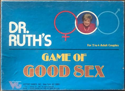 Review Dr Ruths Game Of Good Sex Idle Remorse