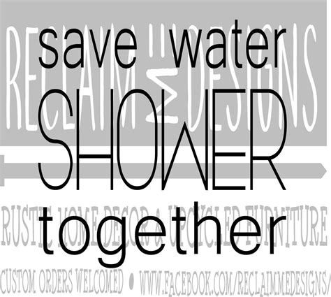 Save Water Shower Together Svg And Png File Etsy Ireland