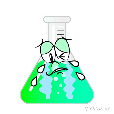 Matraz Erlenmeyer Llorando Im Genes Gratis De Personajes De Dibujos