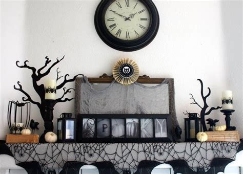 Spooktacular Halloween Ideas For Your Fireplace Mantel Decoist