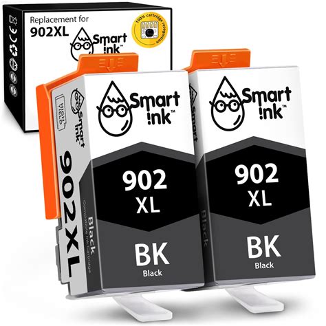 Get compatible HP 902 XL Black Ink Cartridges (2 Combo Pack) | Smart Ink