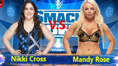 Wwe Smackdown October 25 2019 Match Result Nikki Cross Vs Mandy Rose