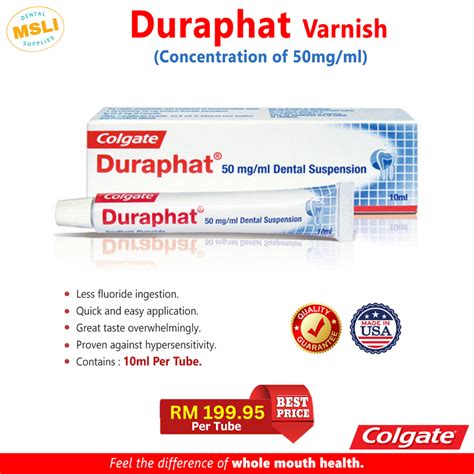 🚚 Delivery Eta Within 3 Days Colgate Duraphat Varnish 50mg Ml