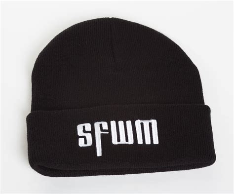 Unisex Black Beanie – Wonderfully Made