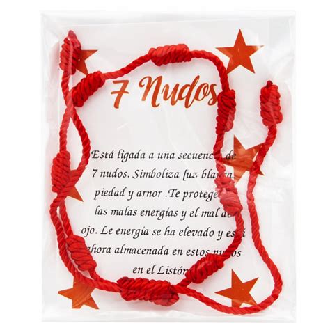 Pulsera De Los 7 Nudos