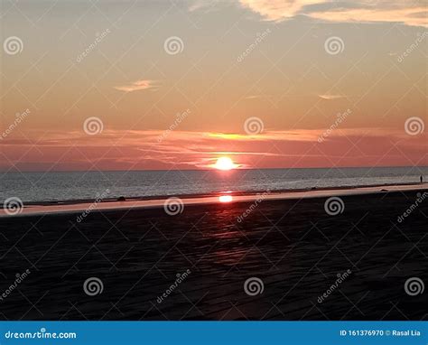 Sunset Kuakata Bay of Bengal Stock Photo - Image of kuakata, beauty: 161376970