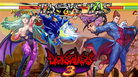 Darkstalkers 3 Tas Morrigan Aensland Vs Dimitri Maximoff Youtube