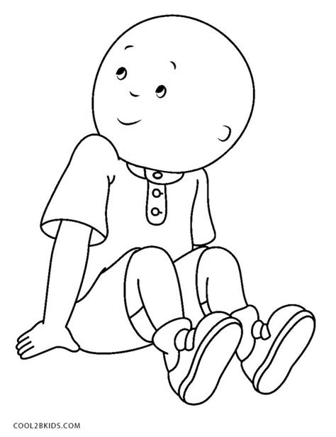 Dibujos De Caillou Para Colorear P Ginas Para Imprimir Gratis