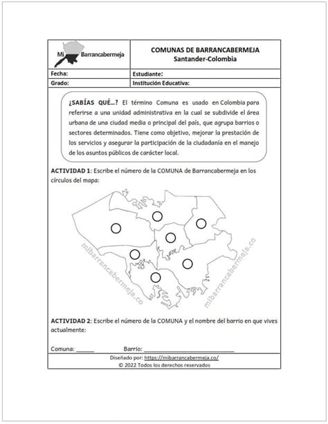 Comunas De Barrancabermeja Mi Barrancabermeja