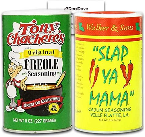 Amazon Cajun Seasoning Bundle Tony Chachere S Original Creole