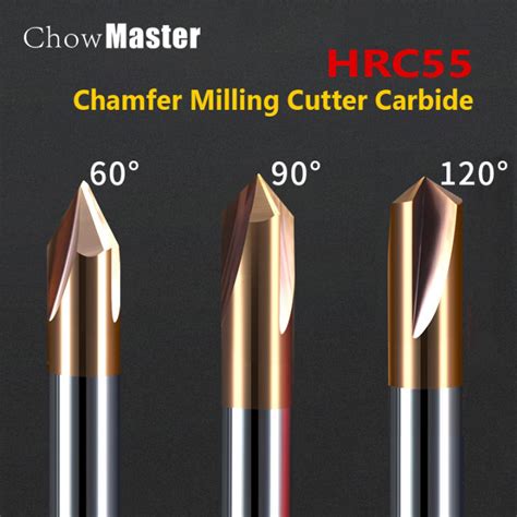 Cnc Tungsten Carbide Chamfer Milling Cutter Aluminium Copper