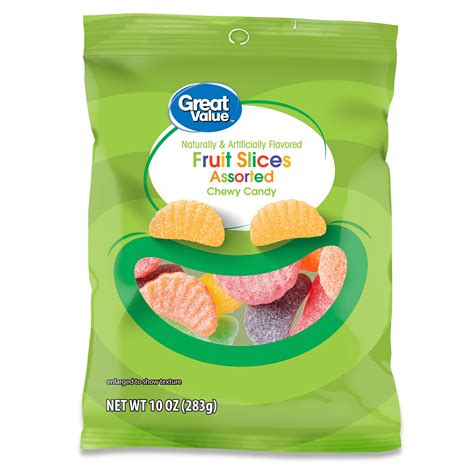 Great Value Fruit Slices Chewy Candy 10 Oz