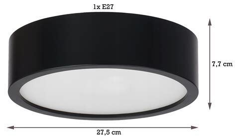 Lampa sufitowa LEJA Plafon fi275 WENGE do salonu kuchni łazienki