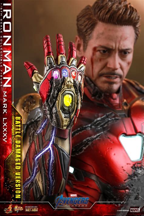 Hot Toys Avengers Endgame Battle Damaged Iron Man MMS543 D33 1 6 Scale Figure Kapow Toys