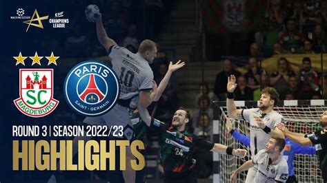 SC Magdeburg Vs Paris Saint Germain Handball Round 3 Machineseeker