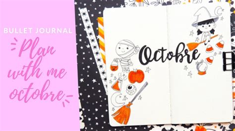 Bullet Journal Plan With Me Octobre