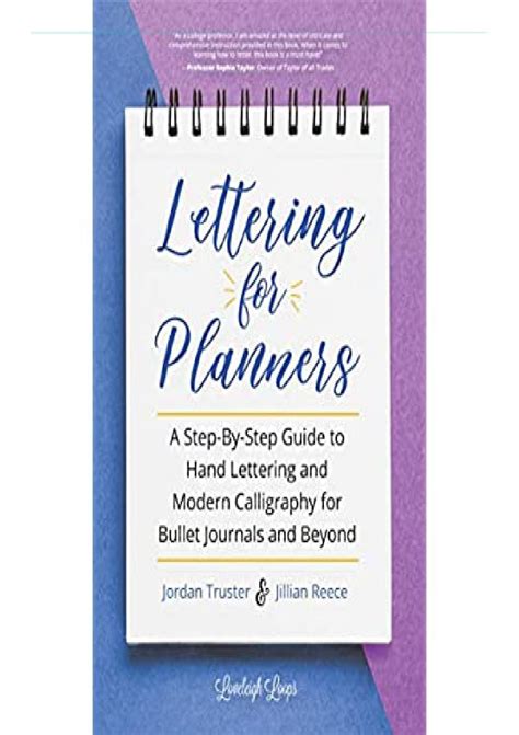 PDF Lettering For Planners A Step By Step Guide To Hand Lettering And