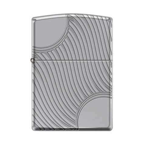 Zippo Angled Curves Lighter ZP167 AE184964 Zippo Lighters ZIPPO