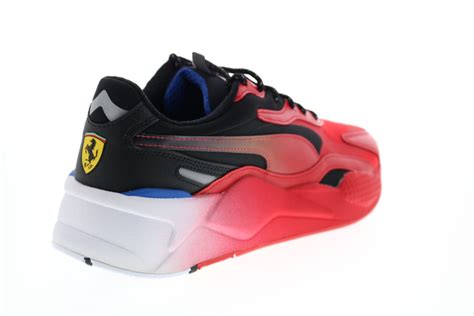 Puma Scuderia Ferrari Race RS-X3 Mens Red Motorsport Sneakers Shoes ...