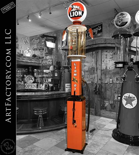 Vintage Visible Gas Pumps Museum Quality Fully Restored