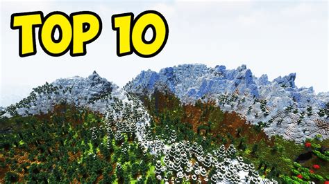 TOP 10 BEST MOUNTAIN SEEDS For MINECRAFT 1 21 Bedrock Java YouTube