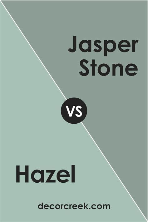 Hazel SW 6471 Vs Jasper Stone By Sherwin Williams Jasper Stone