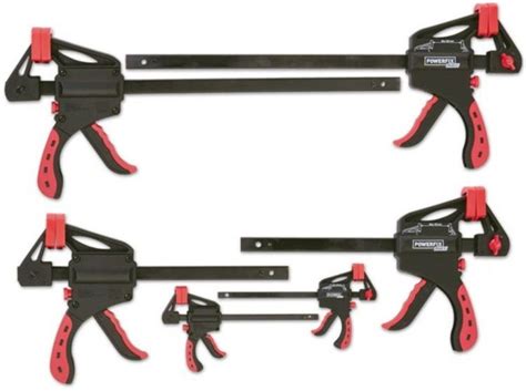 POWERFIXPROFI Einhand Schnellspannzwingen 2er 4er Set Online Von