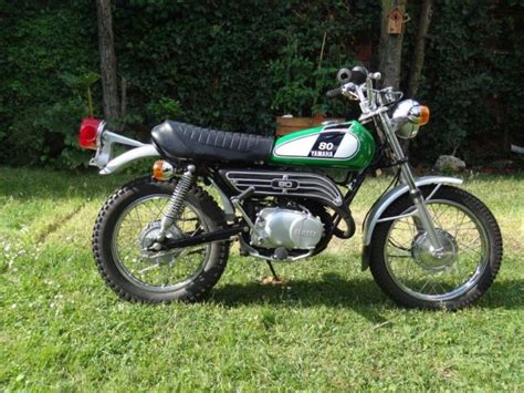 Yamaha Gt 80 1974 80 Cm3 Moto Enduro 1 000 Km Vert 75009 Paris 09