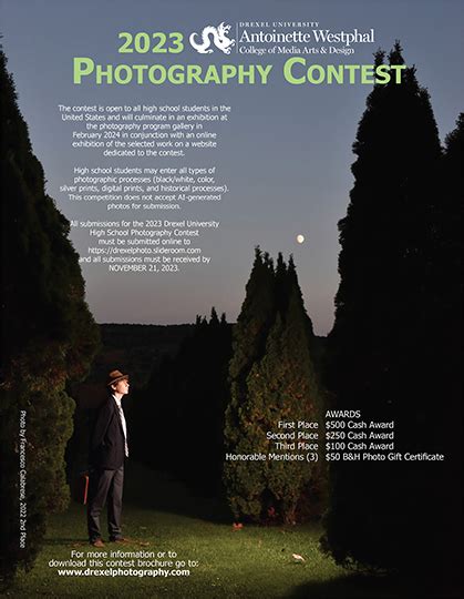 High School Photography Contest Photography Drexel Westphal