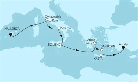 Mein Schiff 6 Routen 2022 2023 Übersicht Angebote Kreuzfahrt org