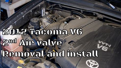 Tacoma Secondary Air Pump Valve Removal And Install YouTube