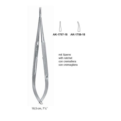 Micro Needle Holder Akhyar Surgical