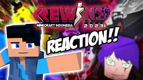 REACTION MINECRAFT REWIND INDONESIA 2023 BERSAMA BAPAK RMP243 YouTube