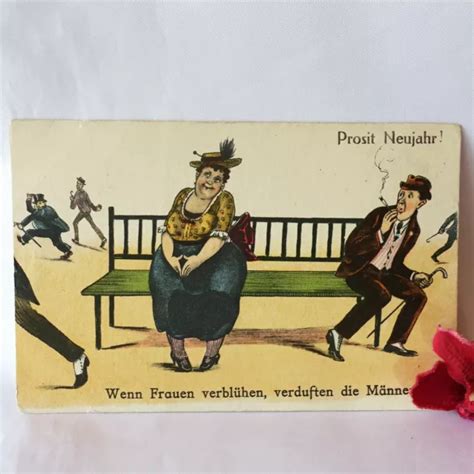 ALTE AK KARIKATUR Humor Postkarte Karte Scherzkarte Künstlerkarte ev